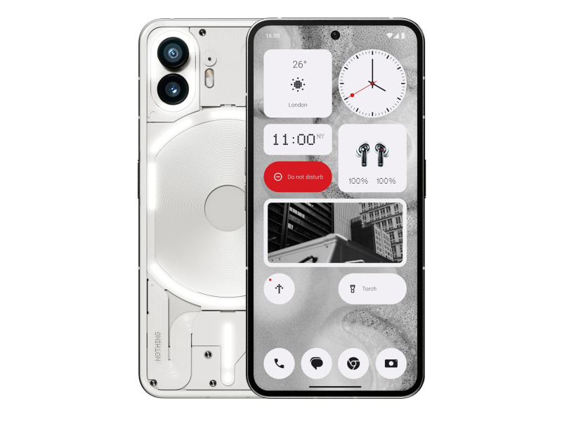 Nothing Phone (2) 5G 12/256GB White 120Hz